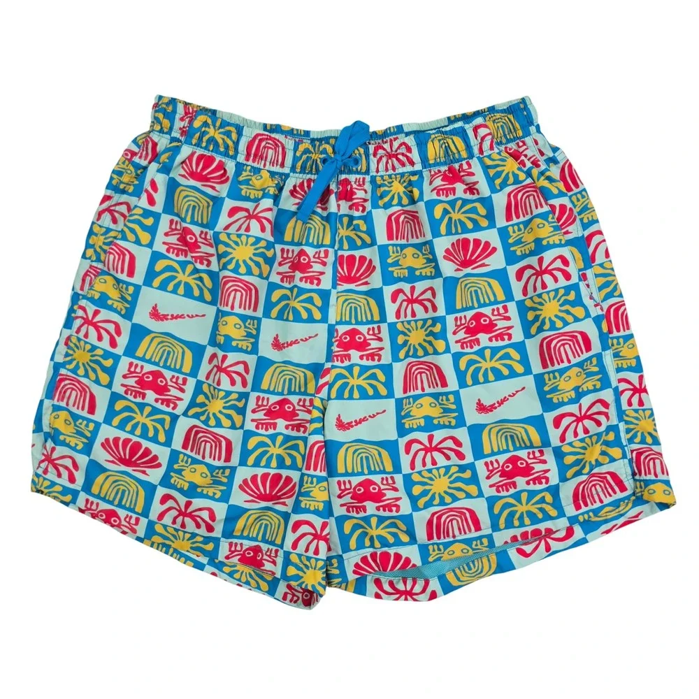 Nike Sportswear Spring Break Woven Flow 6-Inch Shorts Mens XXL Swim Trunks AOP